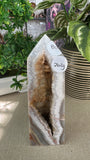 Mexican Crazy Lace Agate Tower