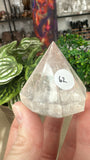 Clear Quartz Diamonds