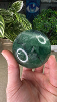 Feather Fluorite Sphere