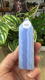 Blue Lace Agate Tower