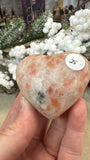 Indian Sunstone Hearts