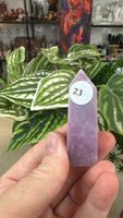 Pink/Purple Lepidolite Points from Mozambique