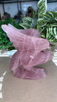 Rose Quartz Eagle