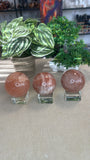 Fire Quartz Spheres