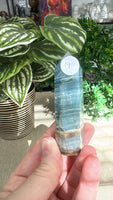 Blue onyx points