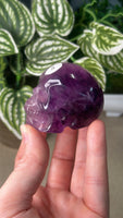 Purple Fluorite Skull