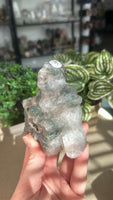 Moss Agate Buddha