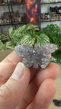 Amethyst cluster butterflies