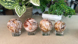 Mosaic Quartz Spheres