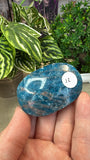 Blue Apatite Palm Stones