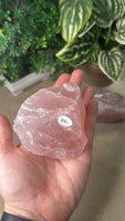 Raw Rose Quartz Pieces