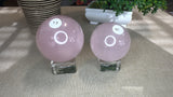 Rose Quartz Spheres