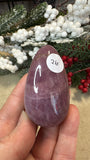 Purple Rose Quartz Palm stones