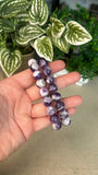 Chevron Amethyst Bracelets