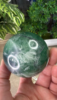 Feather Fluorite Sphere