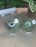 Prehnite hearts
