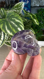 Chevron Amethyst Skull