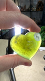 Nephrite Jade Hearts