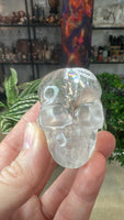 Clear Quartz Skulls
