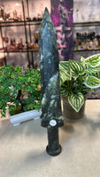 Green Jade Carving