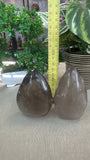 Smokey quartz free forms