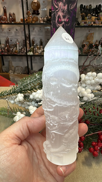Selenite Dragon Tower