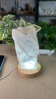 Raw Selenite Light