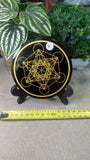 Obsidian Metatron Cube