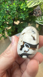 Peanut Wood Palm Stone