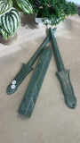 Green jade swords with cover