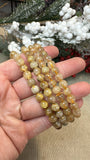 Gold Rutile Bracelets 7mm
