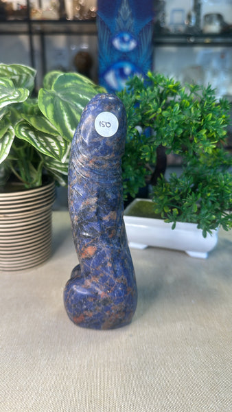 Sodalite Penis Carving