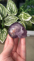 Purple Fluorite Skull