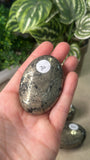 Pyrite Palm Stones