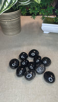 Black tourmaline tumbles (medium)