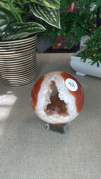 Carnelian sphere