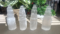 Selenite castles 12cm