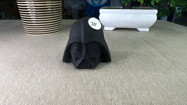 Obsidian Darth Vader Head