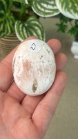 Pink Scolecite Palm Stones