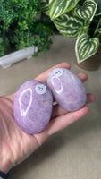 Kunzite Palm Stones