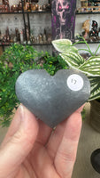 Shungite hearts