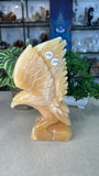 Orange Calcite Eagle