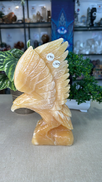 Orange Calcite Eagle