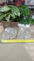 Clear Quartz Skulls