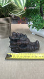 Garnet dragon head