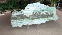 Blue Aragonite Slice