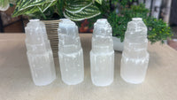 Selenite castles 10cm