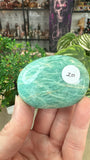 Amazonite Palm Stones