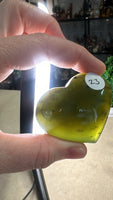 Nephrite Jade Hearts