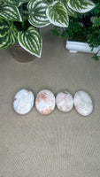 Pink Scolecite Palm Stones